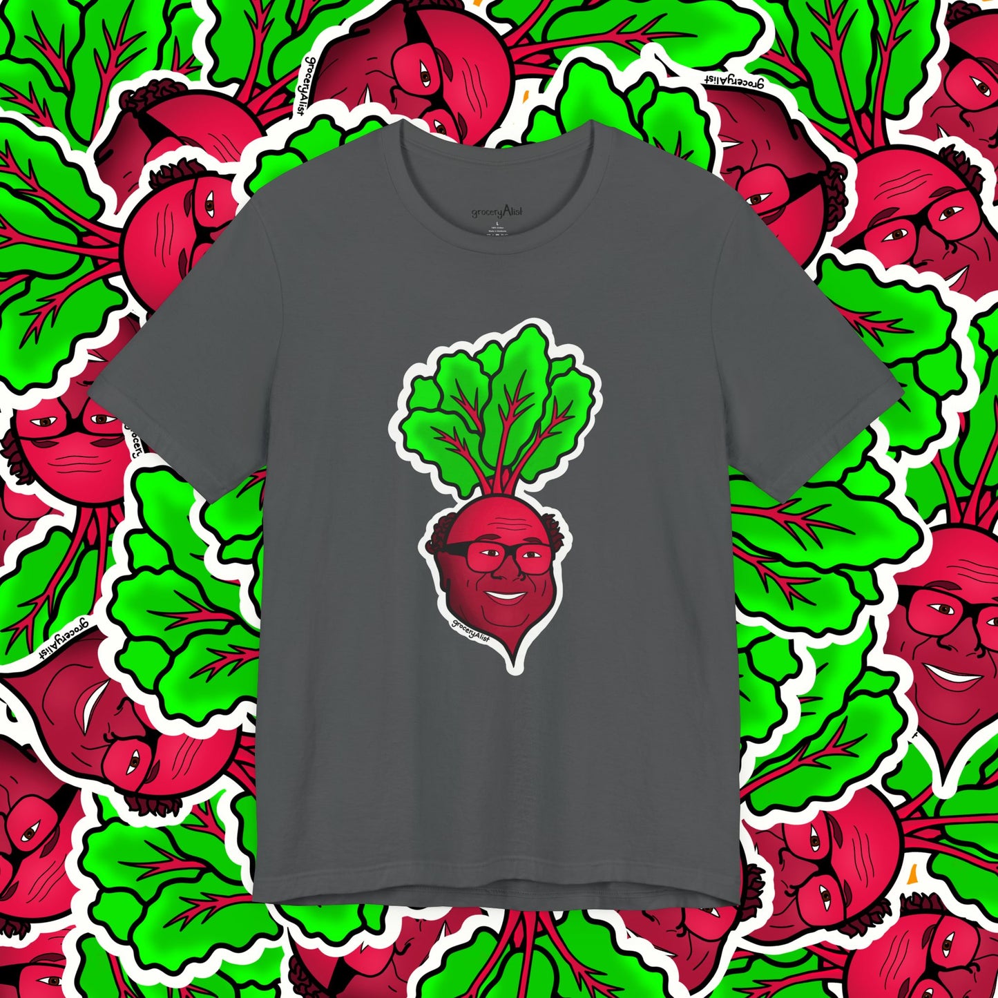 Danny Debeeto T-shirt Full Front | Celebrity Pun T-shirt | Dad Joke Shirt