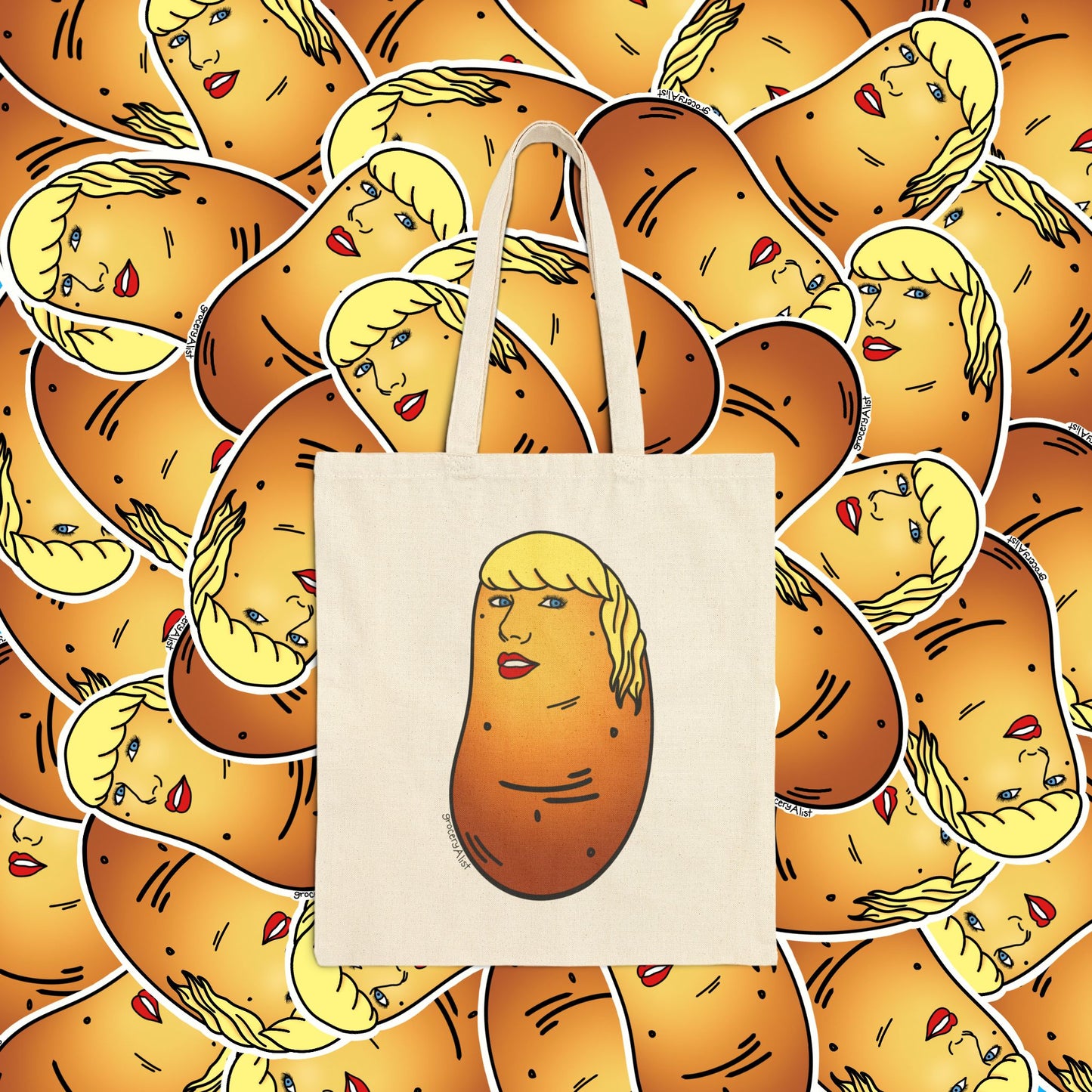 Tater Swift Tote Bag