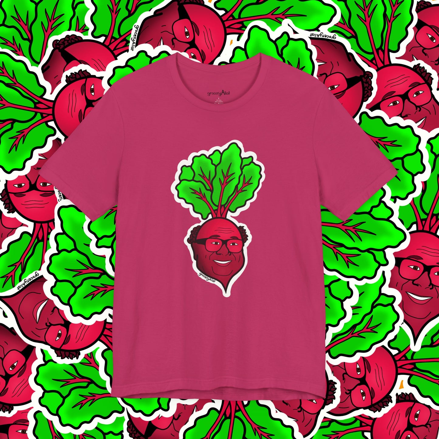 Danny Debeeto T-shirt Full Front | Celebrity Pun T-shirt | Dad Joke Shirt