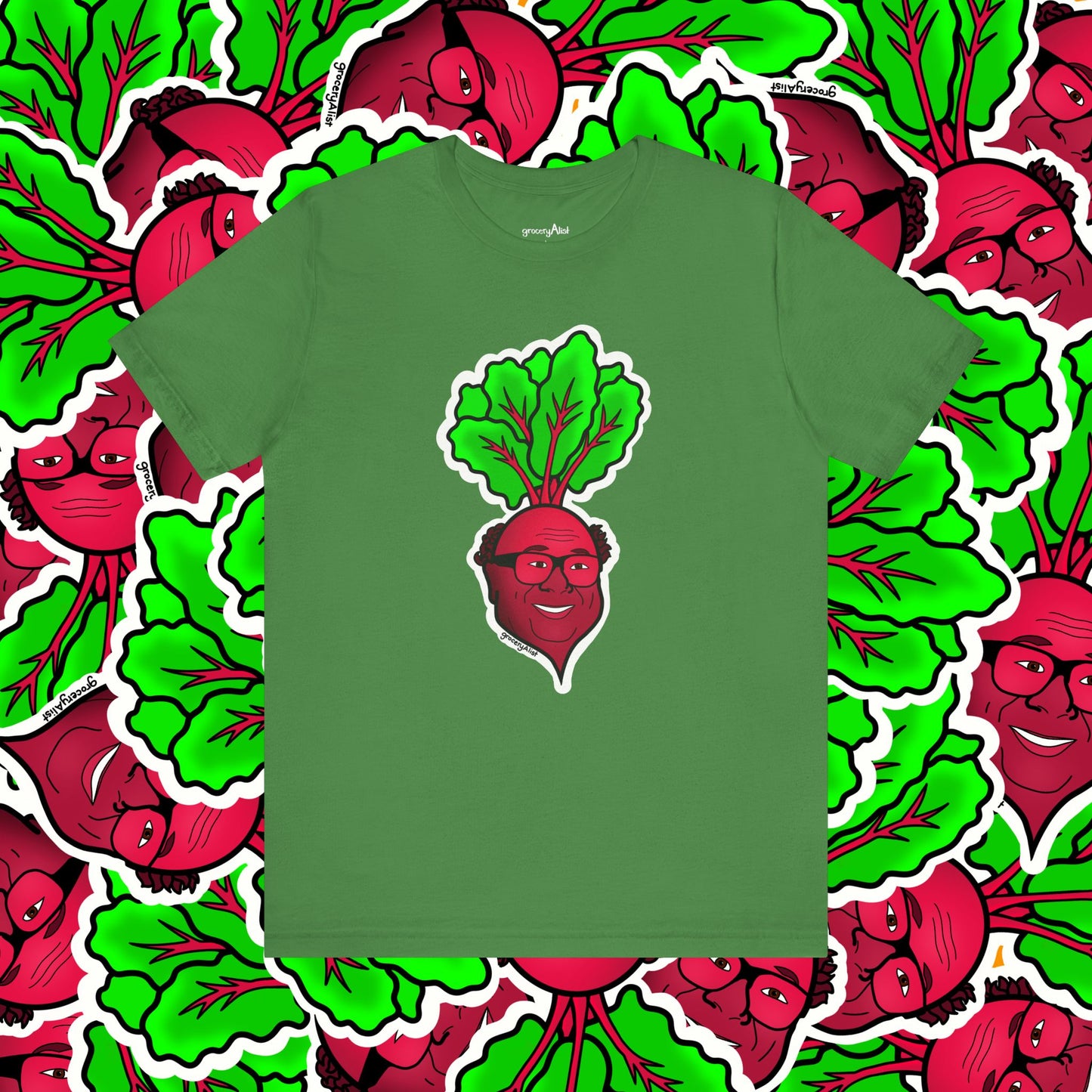 Danny Debeeto T-shirt Full Front | Celebrity Pun T-shirt | Dad Joke Shirt