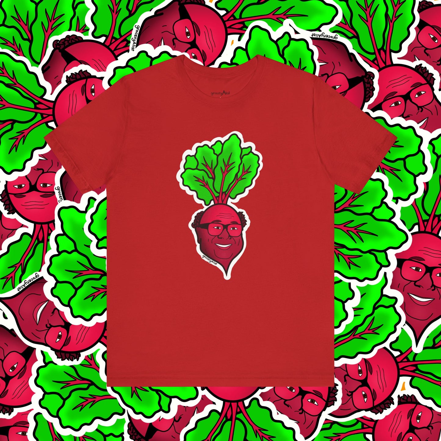 Danny Debeeto T-shirt Full Front | Celebrity Pun T-shirt | Dad Joke Shirt