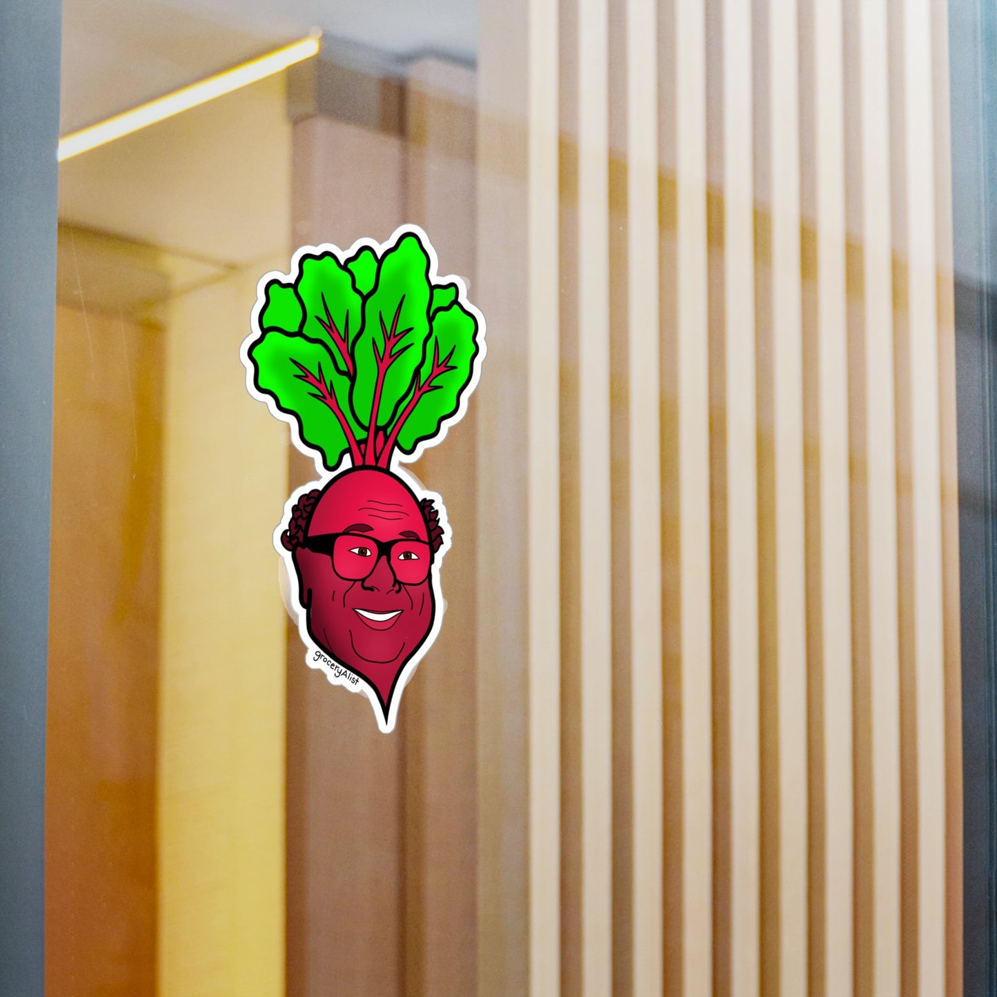 Danny Debeeto Vinyl Sticker | Funny Celebrity Food Pun | Famous Actor Wordplay Decal - Fun Sticker for Car/Water Bottle/Notebook