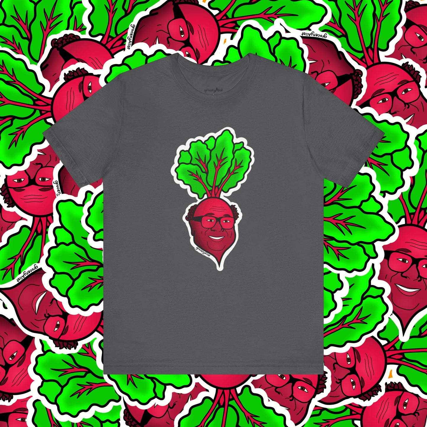 Danny Debeeto T-shirt Full Front | Celebrity Pun T-shirt | Dad Joke Shirt