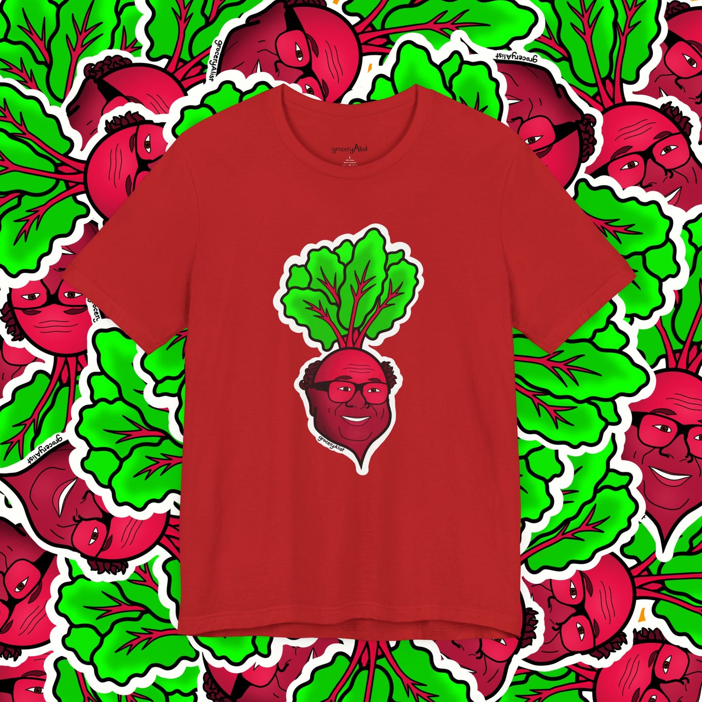 Danny Debeeto T-shirt Full Front | Celebrity Pun T-shirt | Dad Joke Shirt