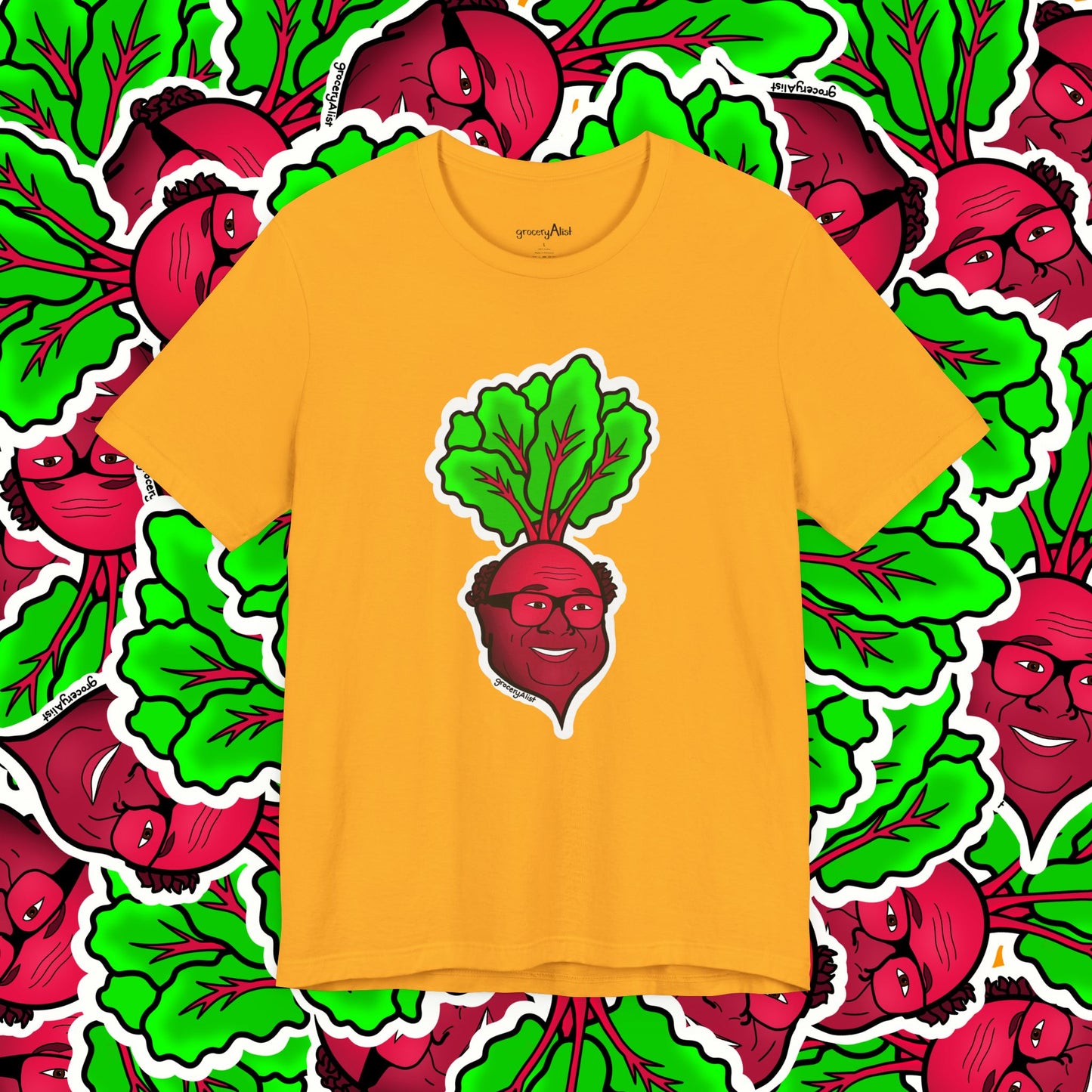 Danny Debeeto T-shirt Full Front | Celebrity Pun T-shirt | Dad Joke Shirt