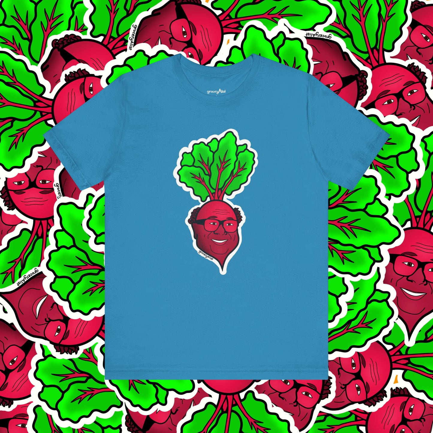 Danny Debeeto T-shirt Full Front | Celebrity Pun T-shirt | Dad Joke Shirt