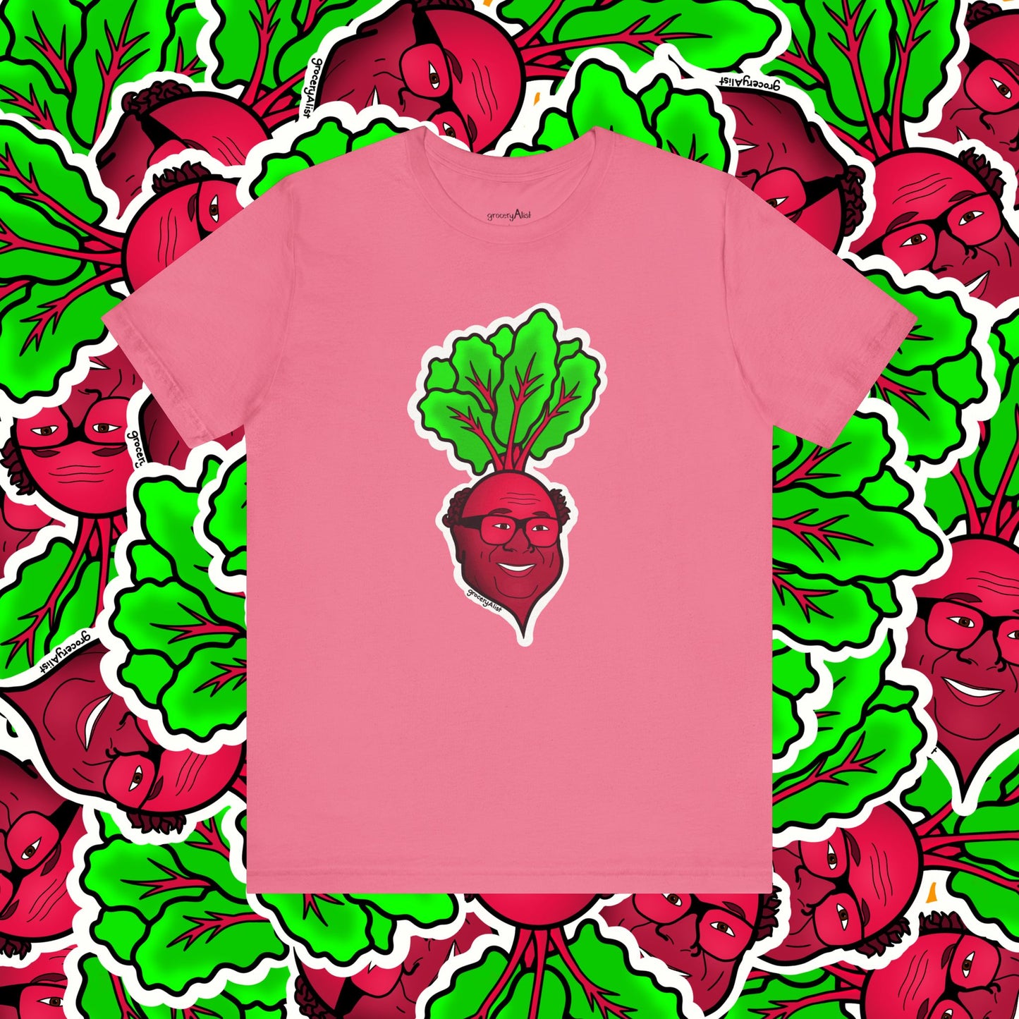 Danny Debeeto T-shirt Full Front | Celebrity Pun T-shirt | Dad Joke Shirt