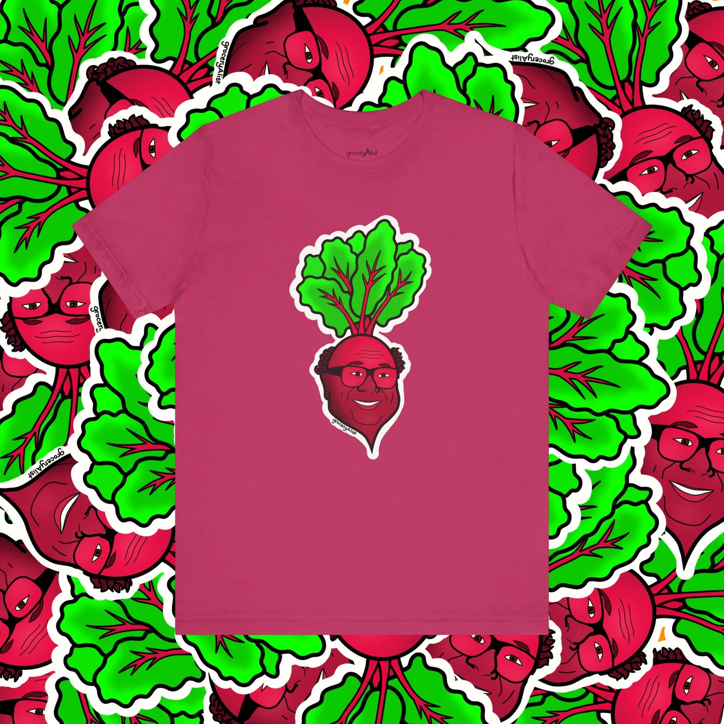 Danny Debeeto T-shirt Full Front | Celebrity Pun T-shirt | Dad Joke Shirt