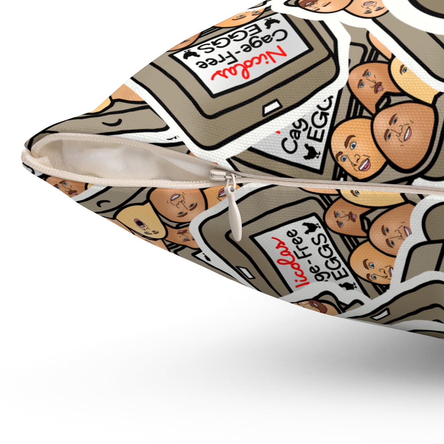 Nicolas Cage-Free Eggs Pillow