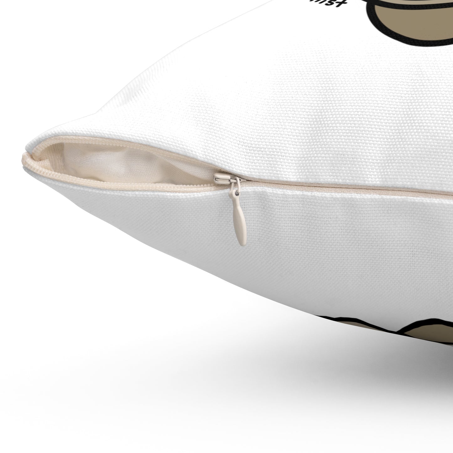 Nicolas Cage-Free Eggs Pillow | Funny Celebrity Food Pun Throw Pillow | Famous Actor Dad Joke Wordplay Cushion