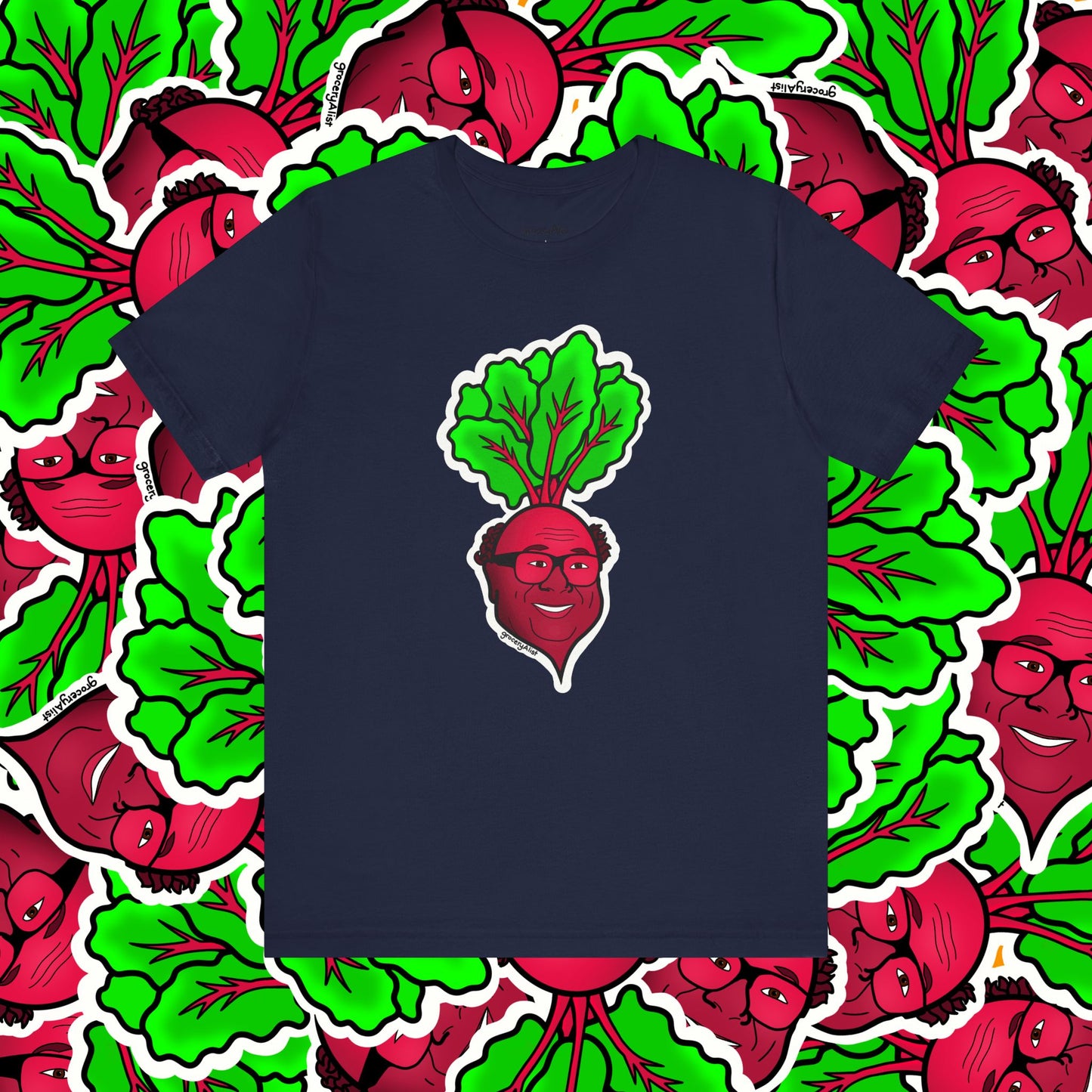 Danny Debeeto T-shirt Full Front | Celebrity Pun T-shirt | Dad Joke Shirt